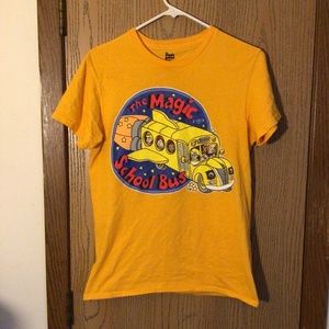 Magic School bus yellow tee